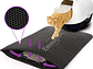Alfombra Para Atrapar Arena De Gatos Tapete Arenero Mascotas - Miniatura 1