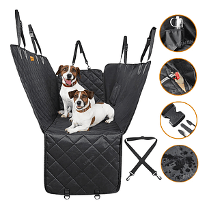 Protector Asiento Funda De Auto Para Mascotas Perros Gatos Lernen Pautop