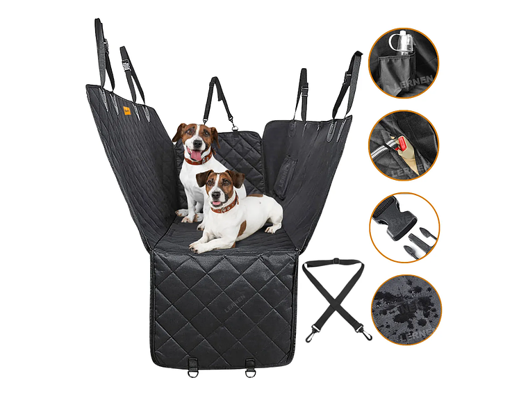 Protector Asiento Funda De Auto Para Mascotas Perros Gatos Lernen Pautop 1