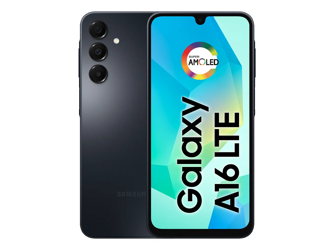 Teléfono celular Samsung Galaxy A16 128 GB 4 GB de RAM Cámara de 50 MP Pantalla 6.7 NFC Negro 1
