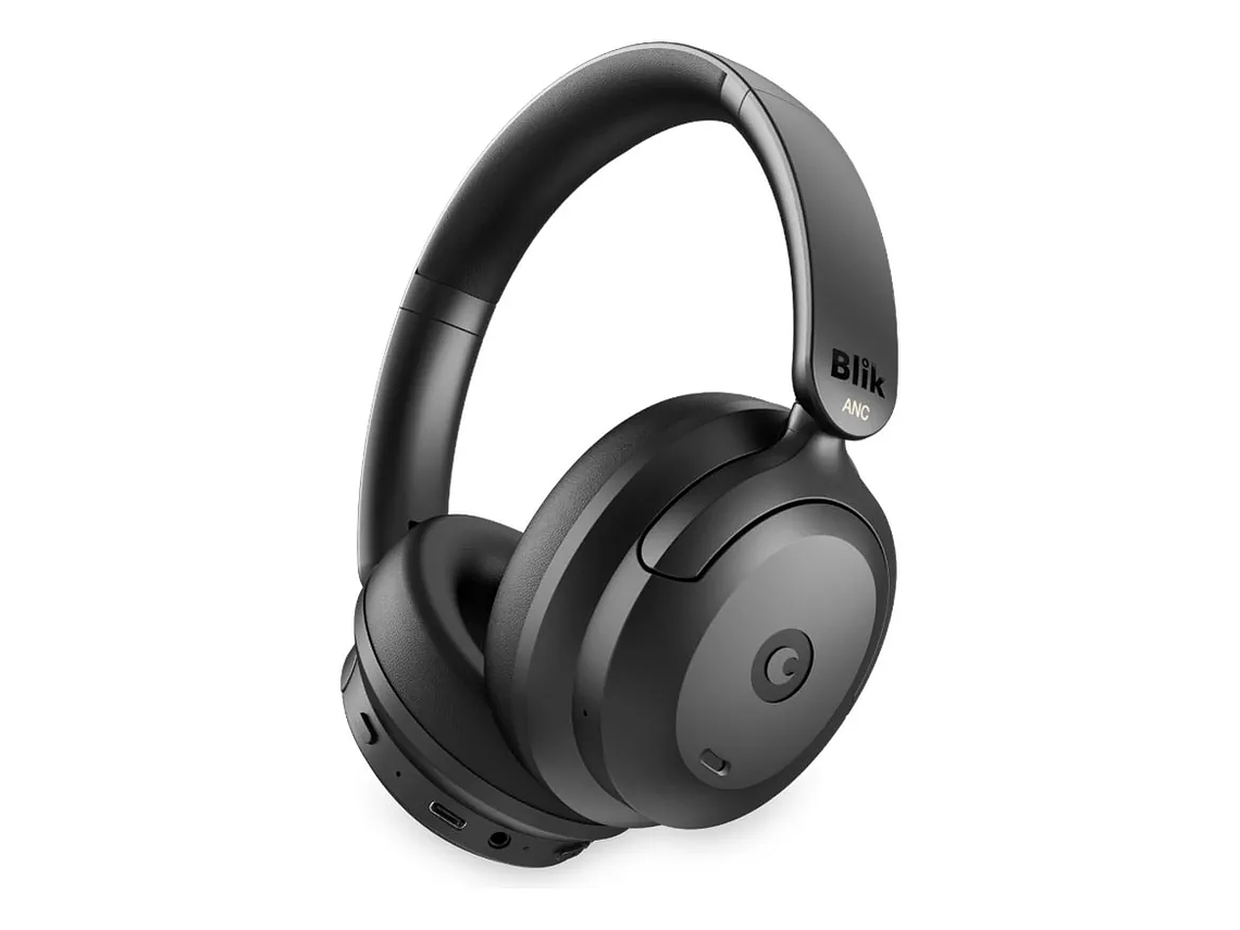 Audífonos Bluetooth Blik Soul900 Cancelación De Ruido 60 Hrs Color Negro 1