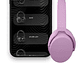 Audífonos Inalámbricos Bluetooth Sleve Evo 2Gen Cancelación de Ruido Pasiva 45 Horas Batería Violet Glow Violeta - Miniatura 2