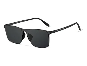 Lentes De Sol Hd Polarizados Veithdia Aluminio Magnesio V8212 Color De La Lente Negro Color De La Varilla Negro