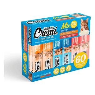 Snack Gatos - Cremi Caja Mix Sabores Del Mar 60un Naturalistic