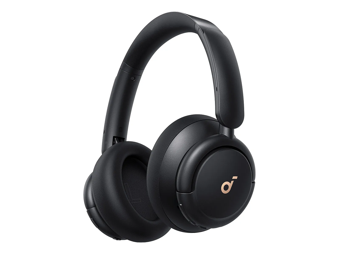 Audífonos Bluetooth soundcore by Anker Q30, Cancelación Híbrida De Ruido Activa, Sonido Hi-res, Autonomía de 80h, Modos Multifunción, Diadema Gamer, Almohadillas Suaves, Carga Rápida, Color Negro 1