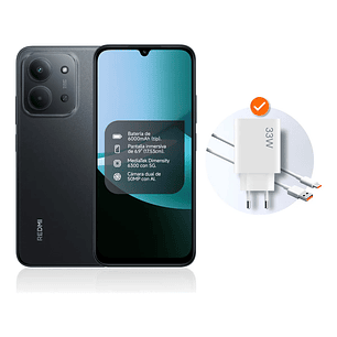 Xiaomi Redmi 15C Black 4GB RAM 256 ROM