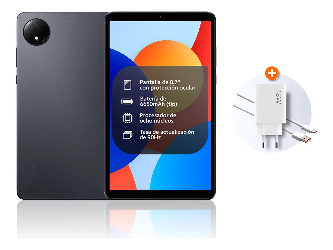 Tablet Xiaomi Redmi Pad SE 8.7” Gris Oscuro 4GB RAM + 128GB ROM 1