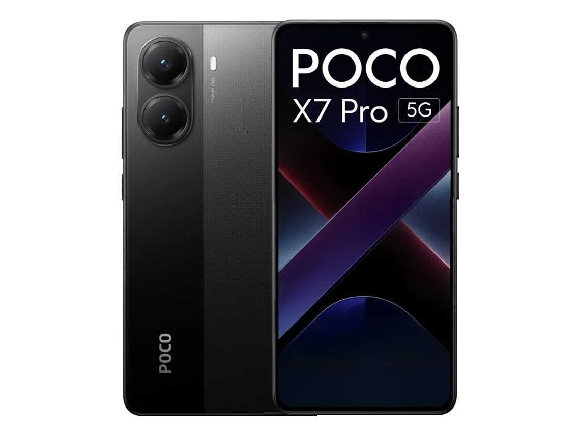 Celular Xiaomi Poco X7 Pro Negro 512 Gb 12 Gb 6.67 120hz 90w Carga 6000mah Resistencia al Agua y al Polvo Ip68 1
