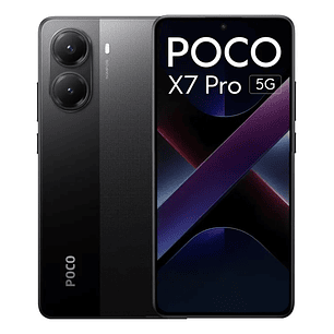 Celular Xiaomi Poco X7 Pro Negro 512 Gb 12 Gb 6.67 120hz 90w Carga 6000mah Resistencia al Agua y al Polvo Ip68