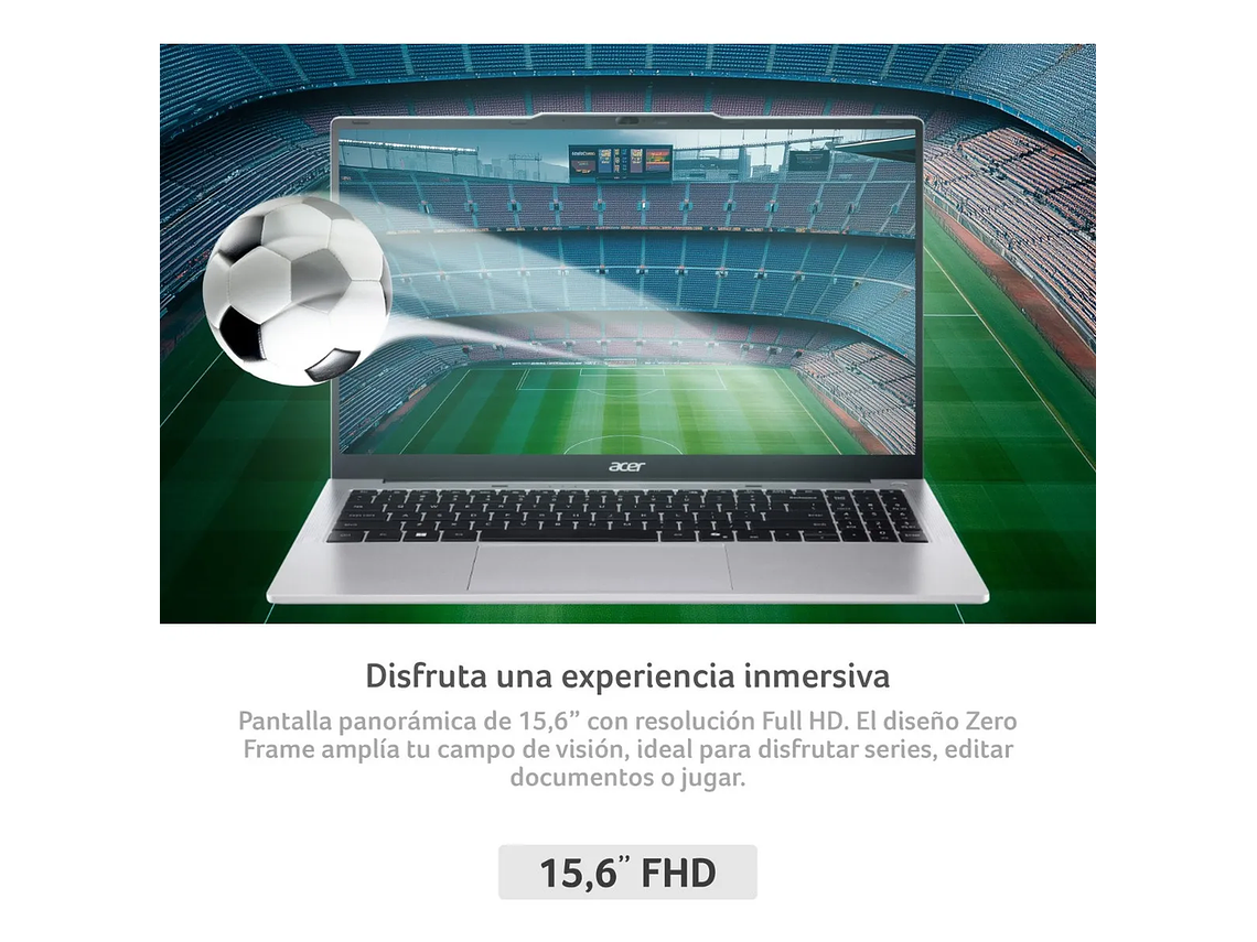 Notebook gamer Aspire Lite AL15-72P-79W5-1 15.6