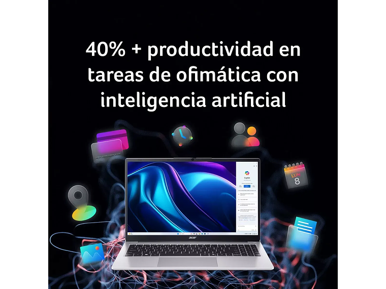 Notebook Acer AL15-41P-R0ZY-1 32gb 512gb Ssd 15.6 Pulgadas Color Gris 3