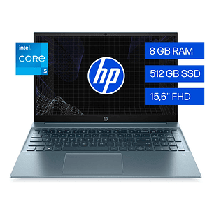 Notebook Hp Pavilion 15-eg2502la Intel Core i5 8GB RAM 512GB SSD 15.6
