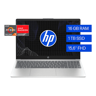 Notebook Hp 15-fc0278la Amd Ryzen 7 16gb Ram 1tb Ssd Wind