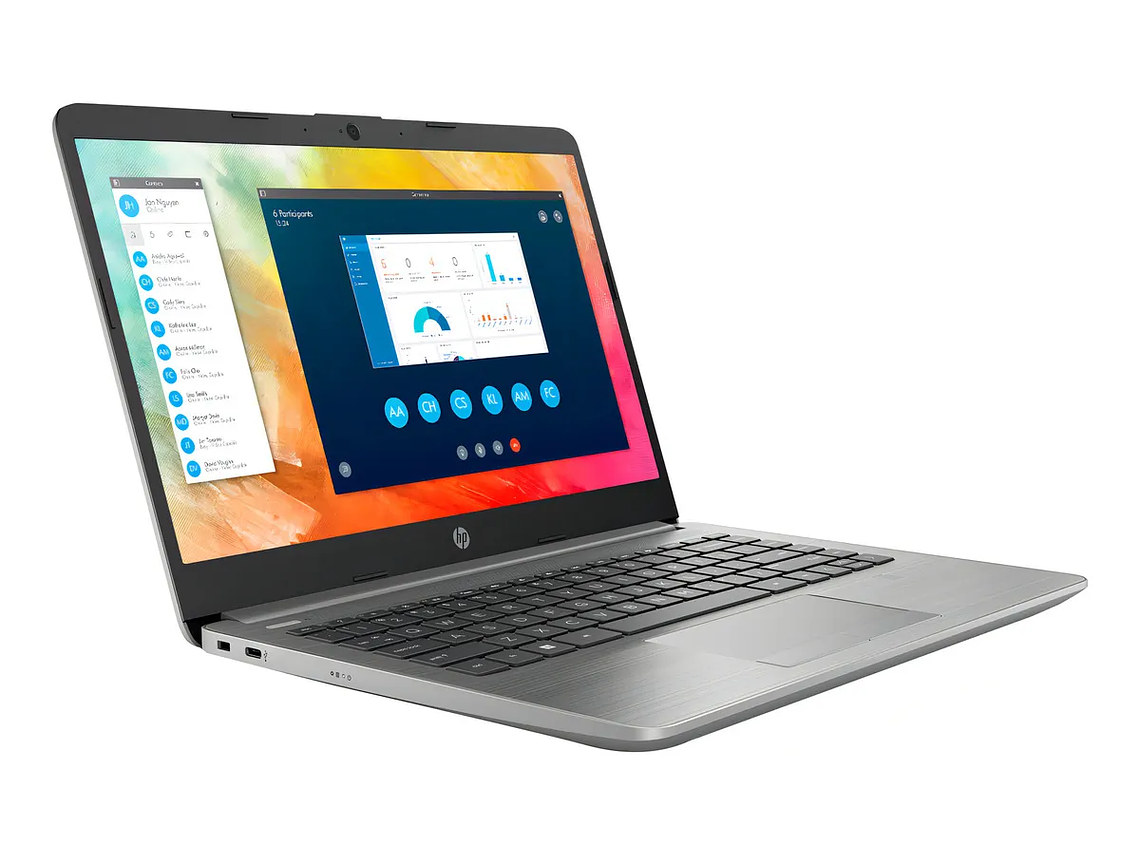 Notebook Hp 240 G9 Intel Celeron 8gb Ram 256gb Ssd Color Gris oscuro (reacondicionado) 3