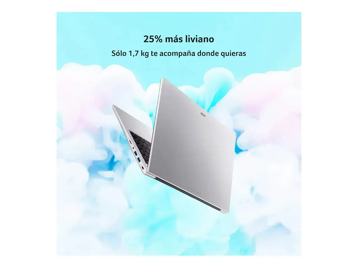  Notebook Aspire Lite AL15-41P-R5JR-1 Silver 512 GB SSD Acer 2