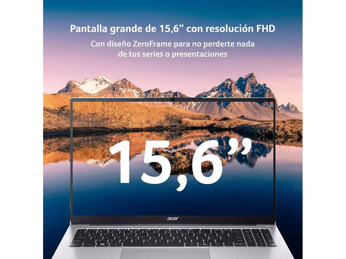 Notebook Aspire Lite AL15-41P-R5JR-1 Silver 512 GB SSD Acer 3