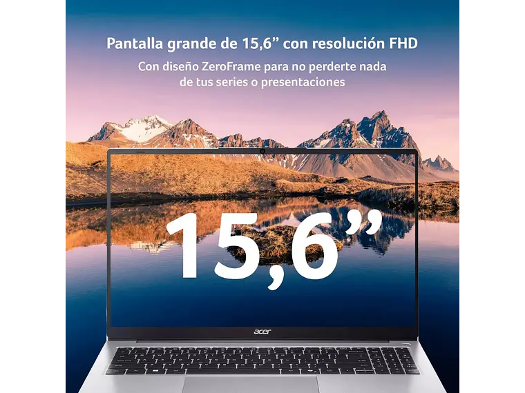  Notebook Aspire Lite AL15-41P-R5JR-1 Silver 512 GB SSD Acer 3