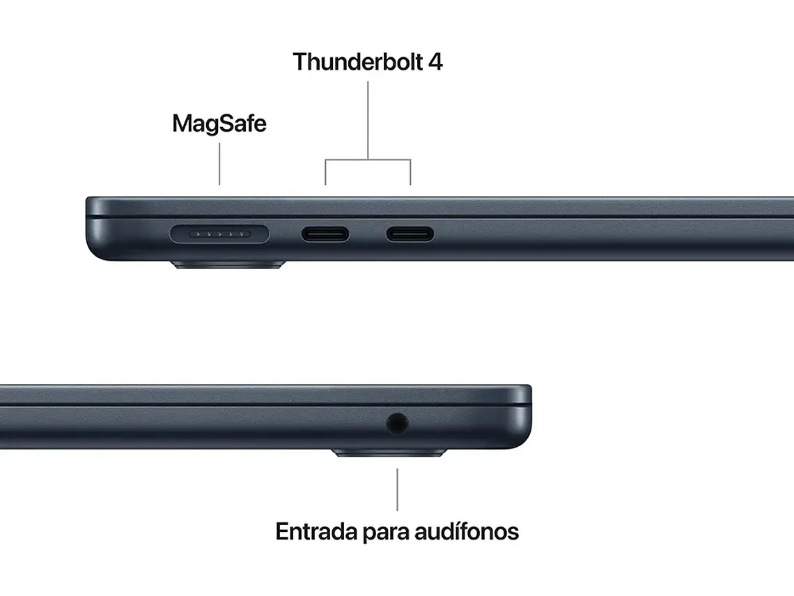 Macbookair 13 M4 Cpu 10 Gpu 10 - 16gb Ssd 512gb Medianoche - Distribuidor Autorizado 3