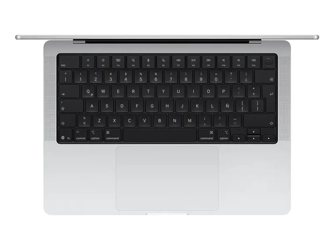 Apple 2025 MacBook Pro (de 14 pulgadas, Chip M5 de Apple con CPU de 10 núcleos y GPU de 10 núcleos, 16GB Memoria unificada, 512 GB) - Plata - Distribuidor Autorizado 2
