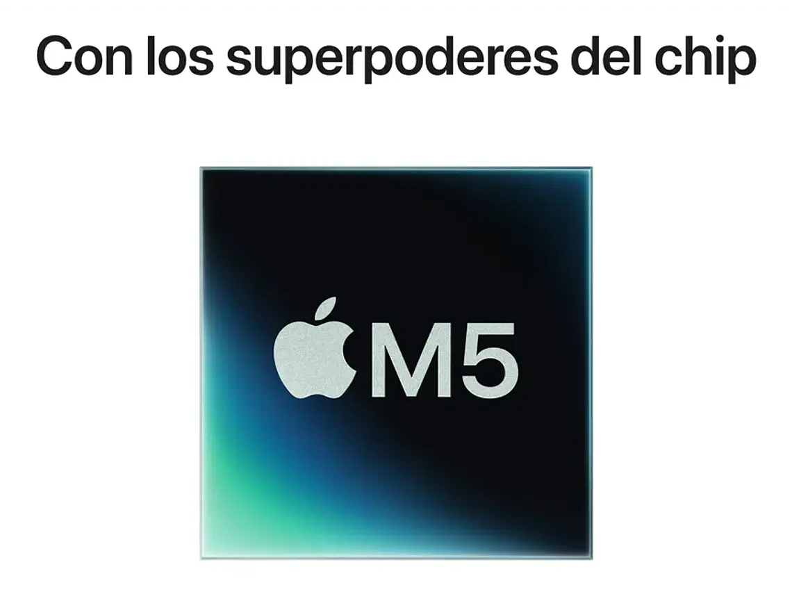 Apple 2025 MacBook Pro (de 14 pulgadas, Chip M5 de Apple con CPU de 10 núcleos y GPU de 10 núcleos, 16GB Memoria unificada, 512 GB) - Plata - Distribuidor Autorizado 3