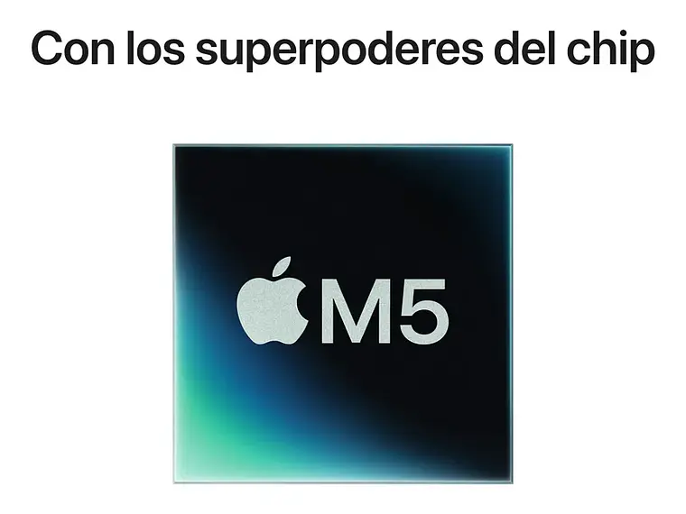 Apple 2025 MacBook Pro (de 14 pulgadas, Chip M5 de Apple con CPU de 10 núcleos y GPU de 10 núcleos, 16GB Memoria unificada, 512 GB) - Plata - Distribuidor Autorizado 3