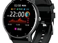 Smartwatch Genérico ZL02, Pantalla TFT táctil, Correa Deportiva Silicona Negra, Bluetooth, IP67 - Miniatura 1
