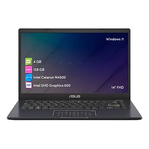 Notebook Asus Vivobook Go Celeron 4gb 128gb 14' Fhd Win11