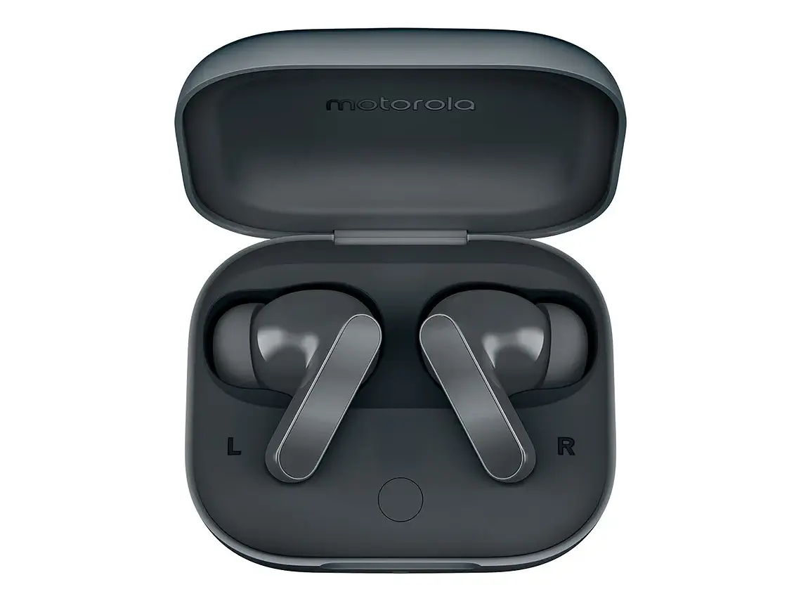 Audífonos Moto Buds Bass Con Cancelación De Ruido Negro 1