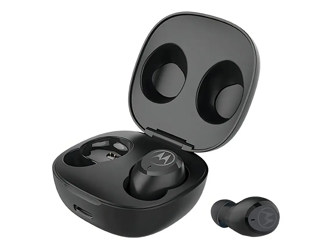 Auriculares in-ear inalámbricos Motorola Motobuds Charge SH067 negro 1