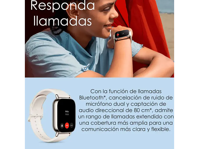 Reloj Smartwatch Xiaomi Redmi Watch 5 Lite 1,96 Amoled Bt Gps - Black 2