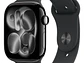 Apple Watch Series 11 GPS • Caja de aluminio negro azabache de 46 mm • Correa deportiva negra – M/L - Distribuidor Autorizado - Miniatura 1