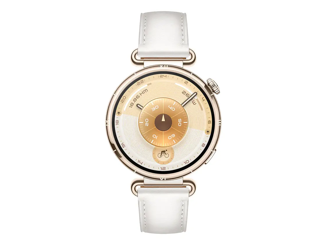 Smartwatch HUAWEI WATCH GT 6 41mm Reloj inteligente mujer, 1.32'' AMOLED Pantalla Táctil, 14 días de batería, Ciclismo, 100+Modos Deportivos, GPS, NFC, ECG, SpO2, Compatible con iOS y Android, Blanco 1