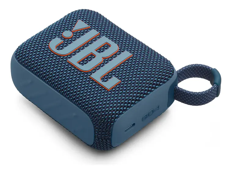 Parlante JBL Go 4 JBLGO4 portátil con bluetooth waterproof azul acero 2