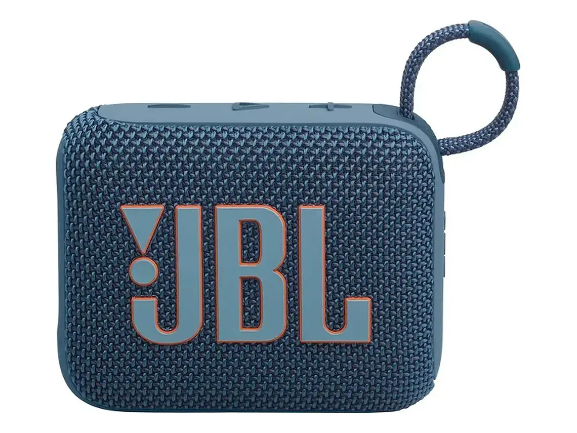 Parlante JBL Go 4 JBLGO4 portátil con bluetooth waterproof azul acero 3