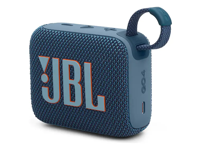 Parlante JBL Go 4 JBLGO4 portátil con bluetooth waterproof azul acero 1