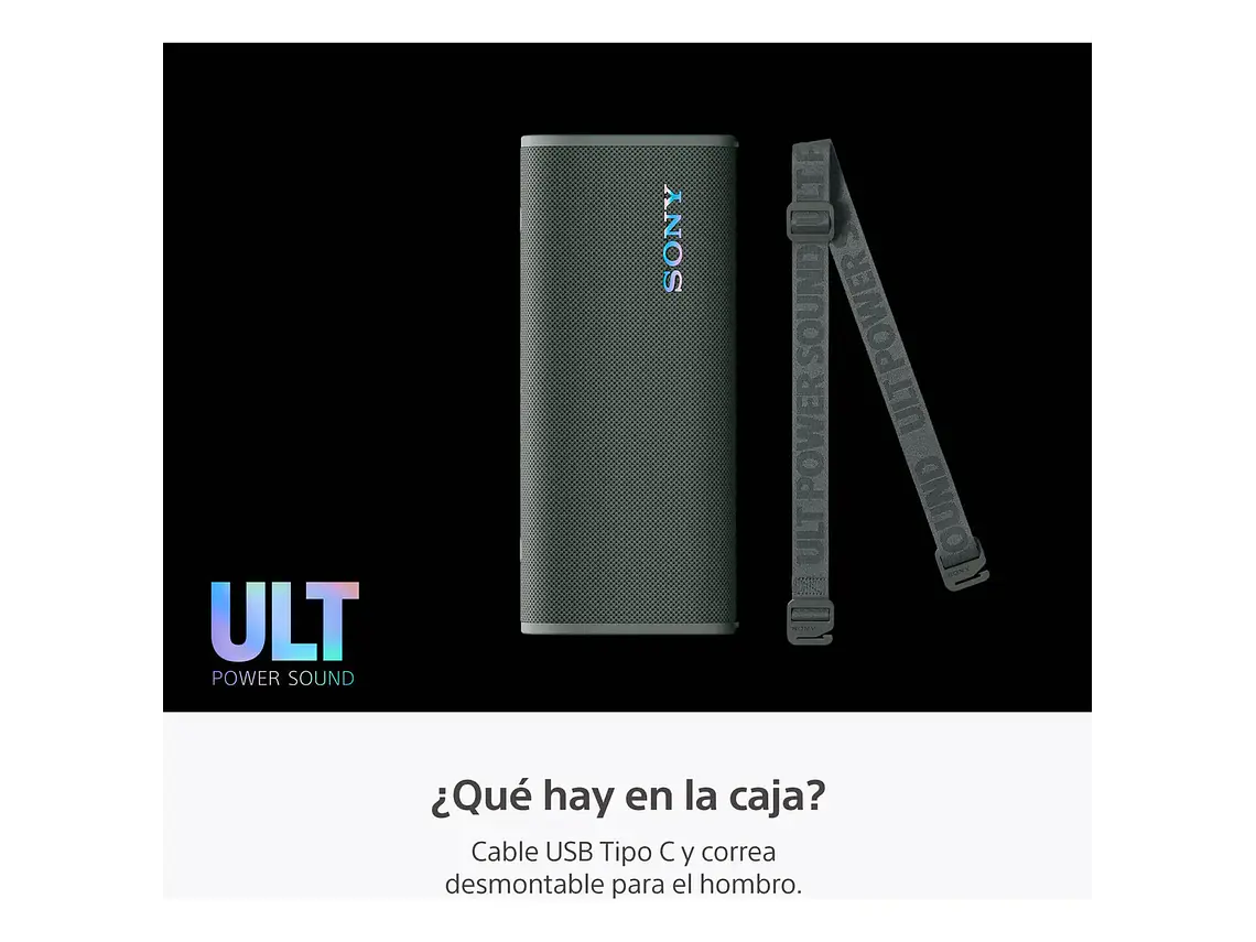 Parlante Portátil Bluetooth Ult Field 3 Gris SRS-ULT30 Sony 3