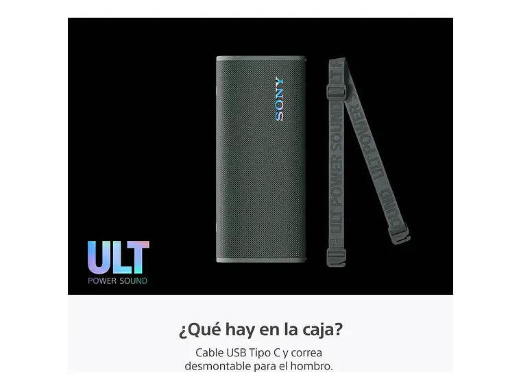 Parlante Portátil Bluetooth Ult Field 3 Gris SRS-ULT30 Sony 3
