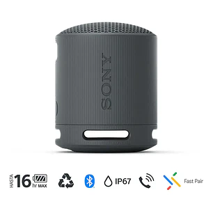 Parlante Inalámbrico Portátil Srs-xb100 Negro Sony