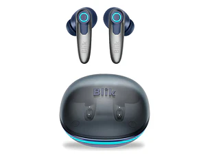 Audifonos Bluetooth Blik Game-x Baja Latencia 30 Hrs Azul