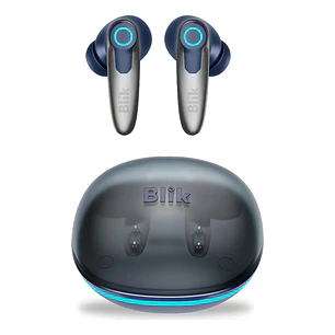Audifonos Bluetooth Blik Game-x Baja Latencia 30 Hrs Azul