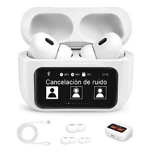 Tws Auricular Pantalla Bluetooth Inalámbrico Con Anc/enc