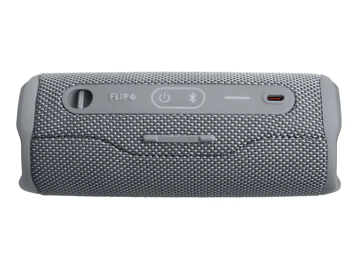 Parlante JBL Flip 6 JBLFLIP6 portátil con bluetooth waterproof gris 3