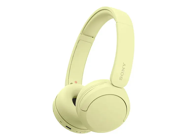 Audífonos Inalámbricos Wh-ch520 Amarillo Sony 1