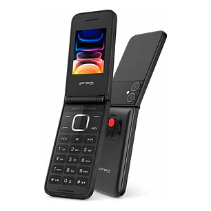Celular Adulto Mayor 4g Almeja Tapa Teclas Grandes Botón Sos