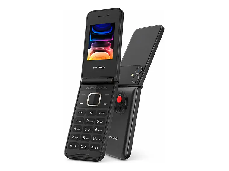 Celular Adulto Mayor 4g Almeja Tapa Teclas Grandes Botón Sos 1