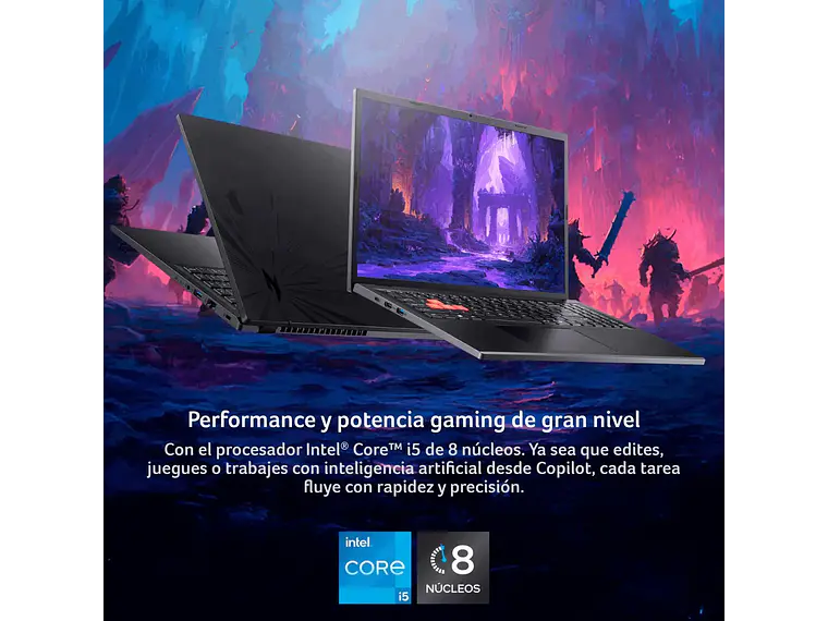 Notebook Gamer Acer Nitro Lite Nl16-71g-50gh-1 Intel Core i5 rtx 4050 16gb 512gb 16