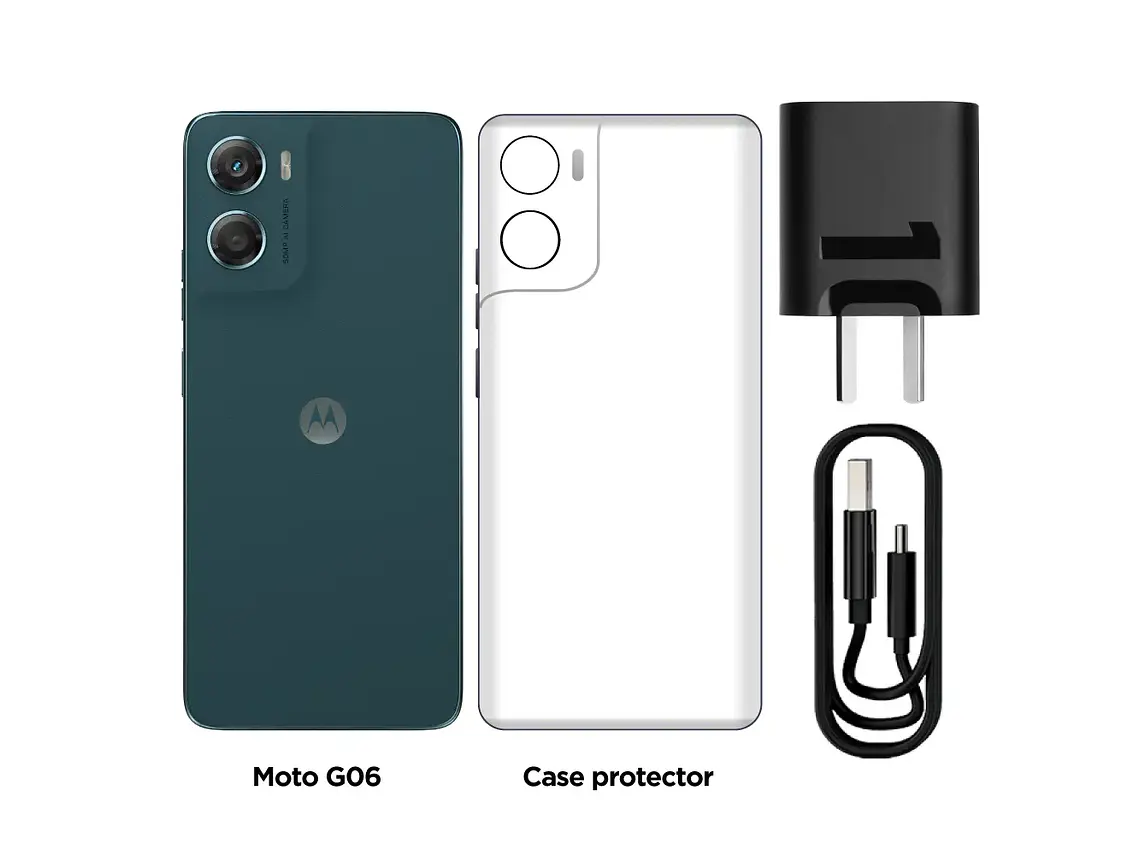 Celular Motorola Moto G06 128gb 4gb Ram Color Azul 4