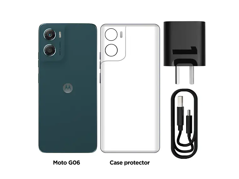 Celular Motorola Moto G06 128gb 4gb Ram Color Azul 4