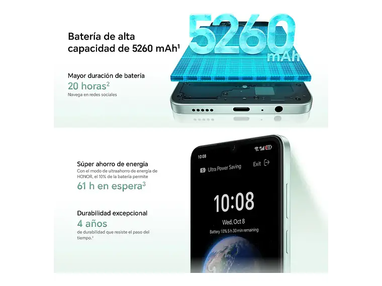 Celular Honor X5c Plus 4gb Ram 256gb Rom Dual Sim Meteor Silver 2