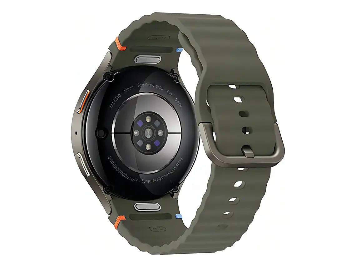Samsung Galaxy Watch Watch 7 44mm Display de 1.47 con Correa de FKM Color Khaki 2